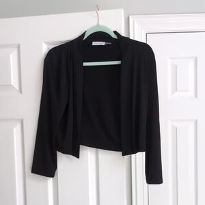 Calvin Klein Elegant Black Cardigan